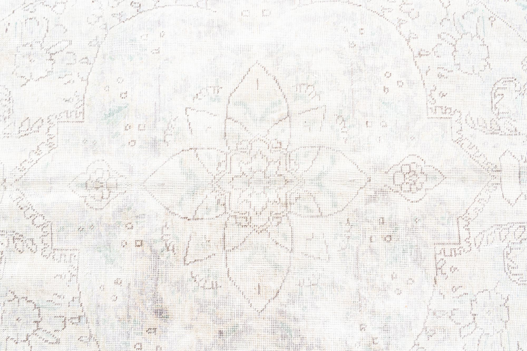 6' 2 x 8' 10 Hand Knotted Ultra Vintage Persian Wool Rug