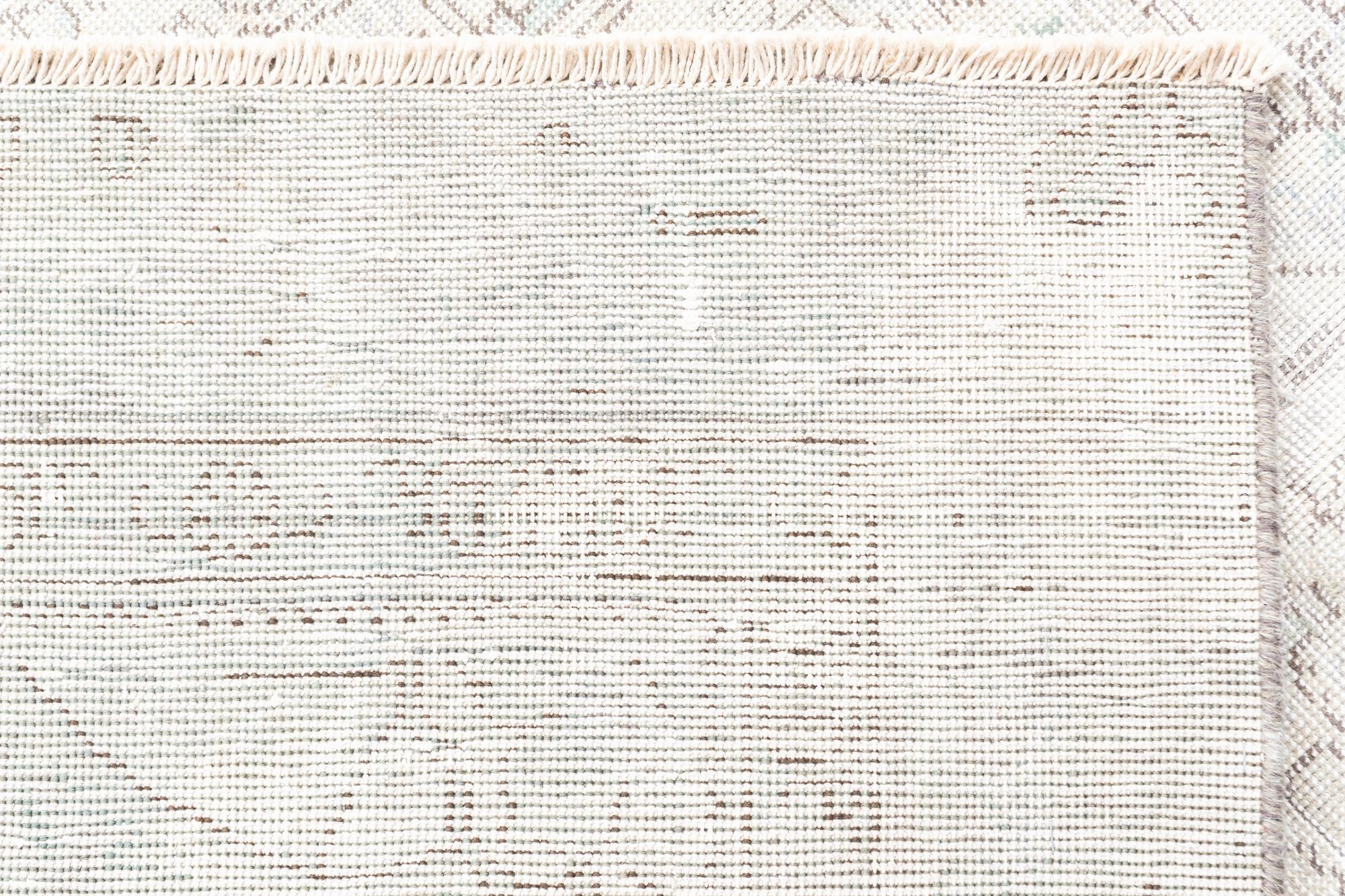 6' 2 x 8' 10 Hand Knotted Ultra Vintage Persian Wool Rug