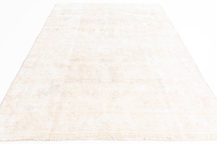 Detail image of 6' x 9' 8 Hand Knotted Ultra Vintage Persian Wool Rug