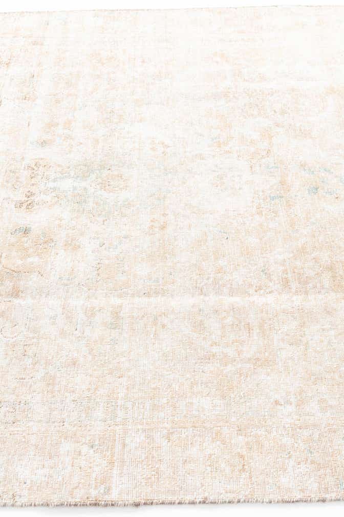 6' x 9' 8 Hand Knotted Ultra Vintage Persian Wool Rug