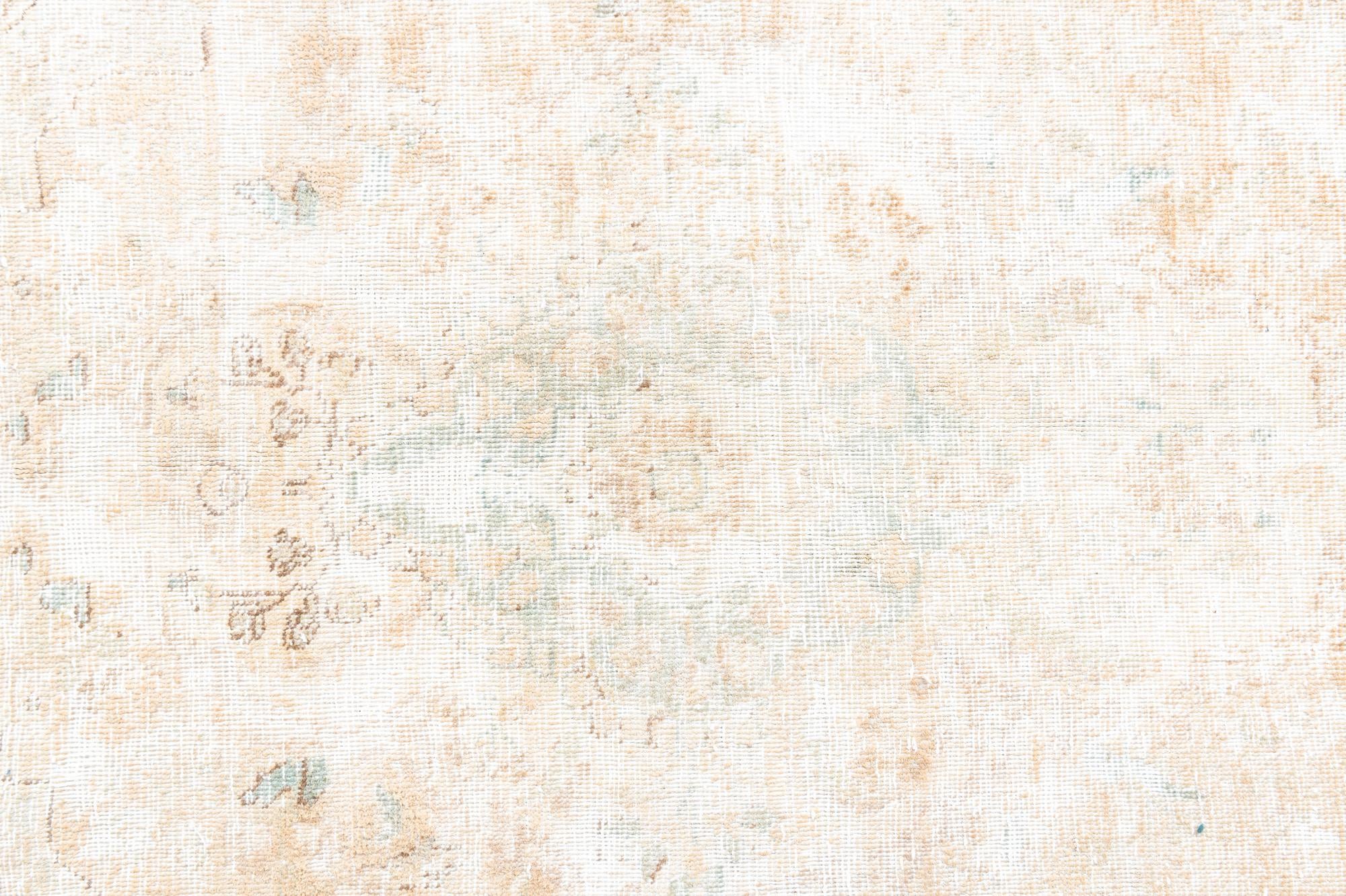 6' x 9' 8 Hand Knotted Ultra Vintage Persian Wool Rug