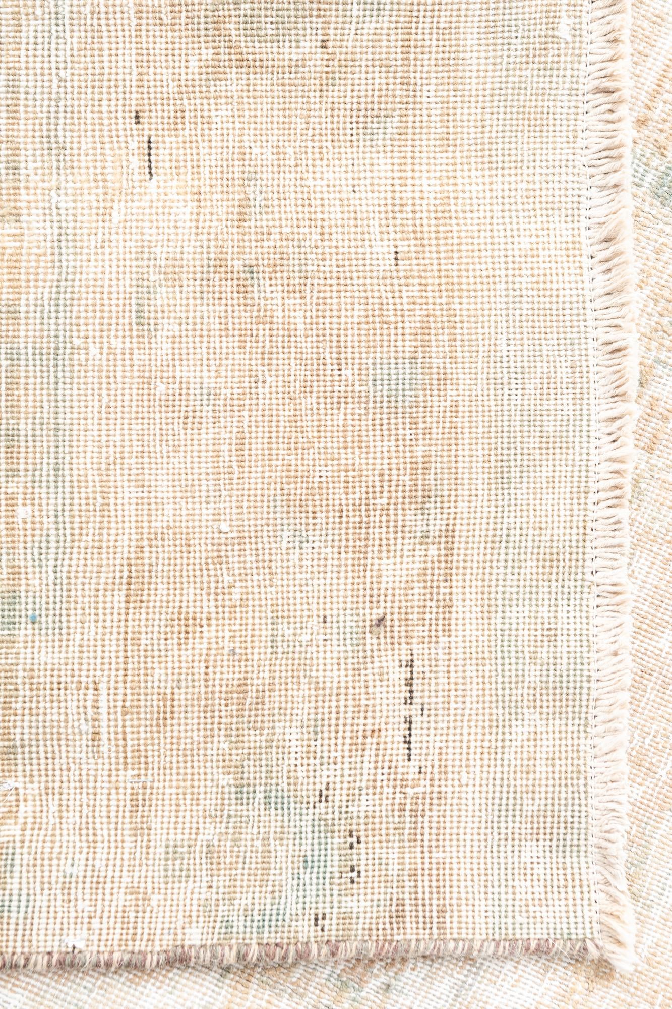 6' x 9' 8 Hand Knotted Ultra Vintage Persian Wool Rug