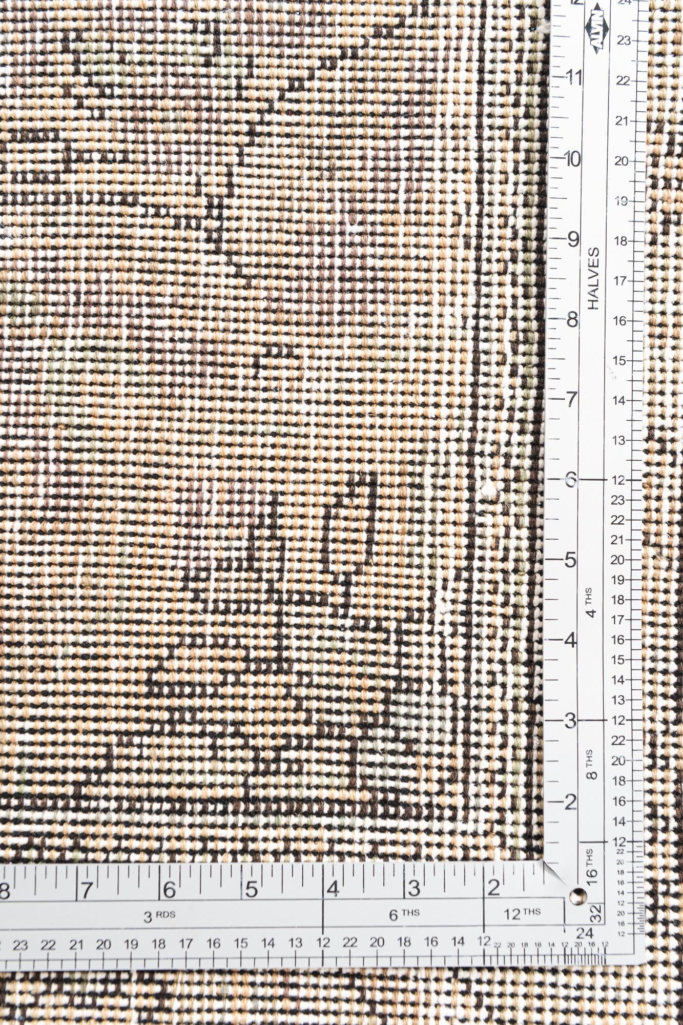 6' x 9' 5 Hand Knotted Ultra Vintage Persian Wool Rug
