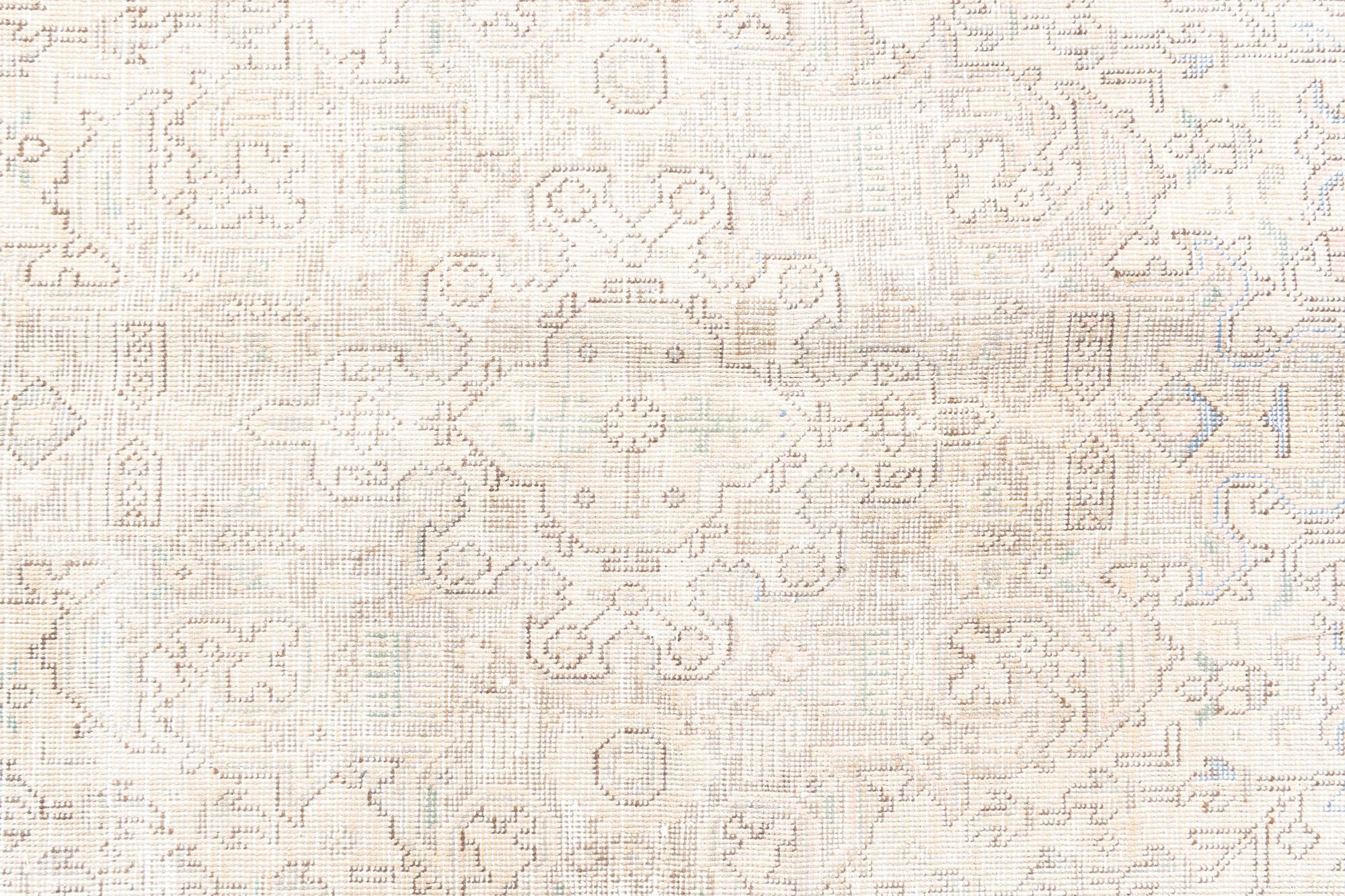 6' x 9' Hand Knotted Ultra Vintage Persian Wool Rug