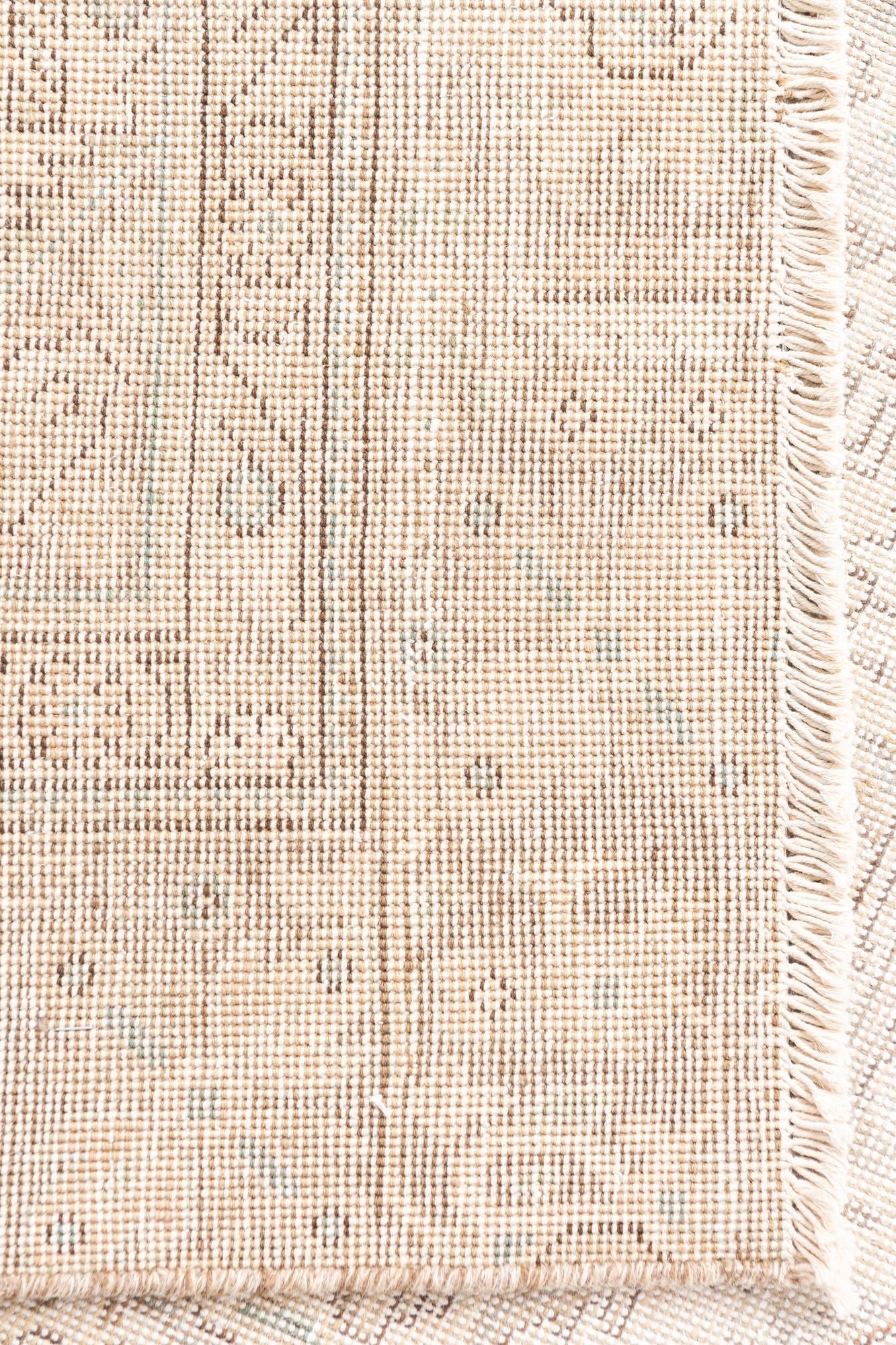 6' x 9' Hand Knotted Ultra Vintage Persian Wool Rug