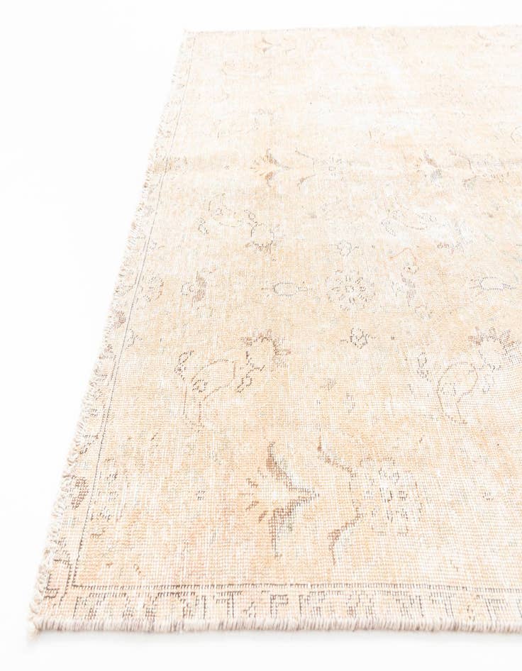 Detail image of 6' x 9' 7  Hand Knotted Ultra Vintage Persian Wool Rug