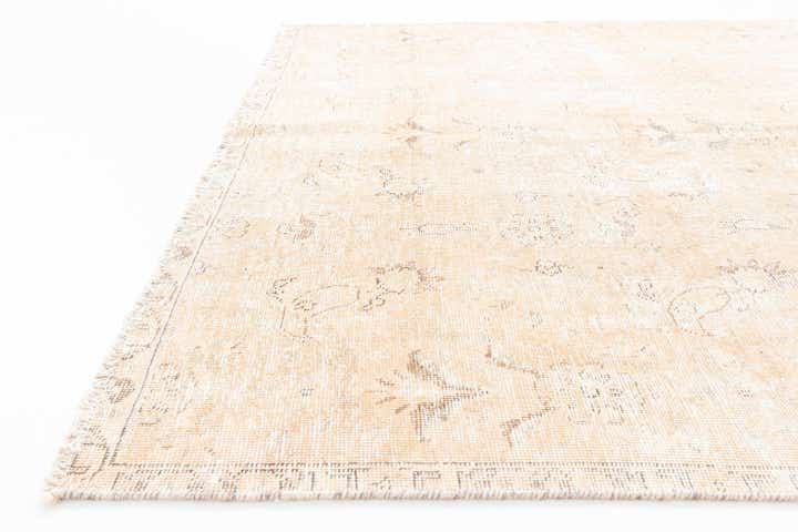 6' x 9' 7 Hand Knotted Ultra Vintage Persian Wool Rug