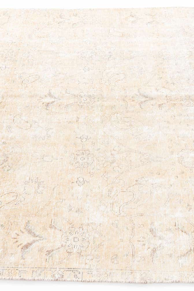 6' x 9' 7 Hand Knotted Ultra Vintage Persian Wool Rug