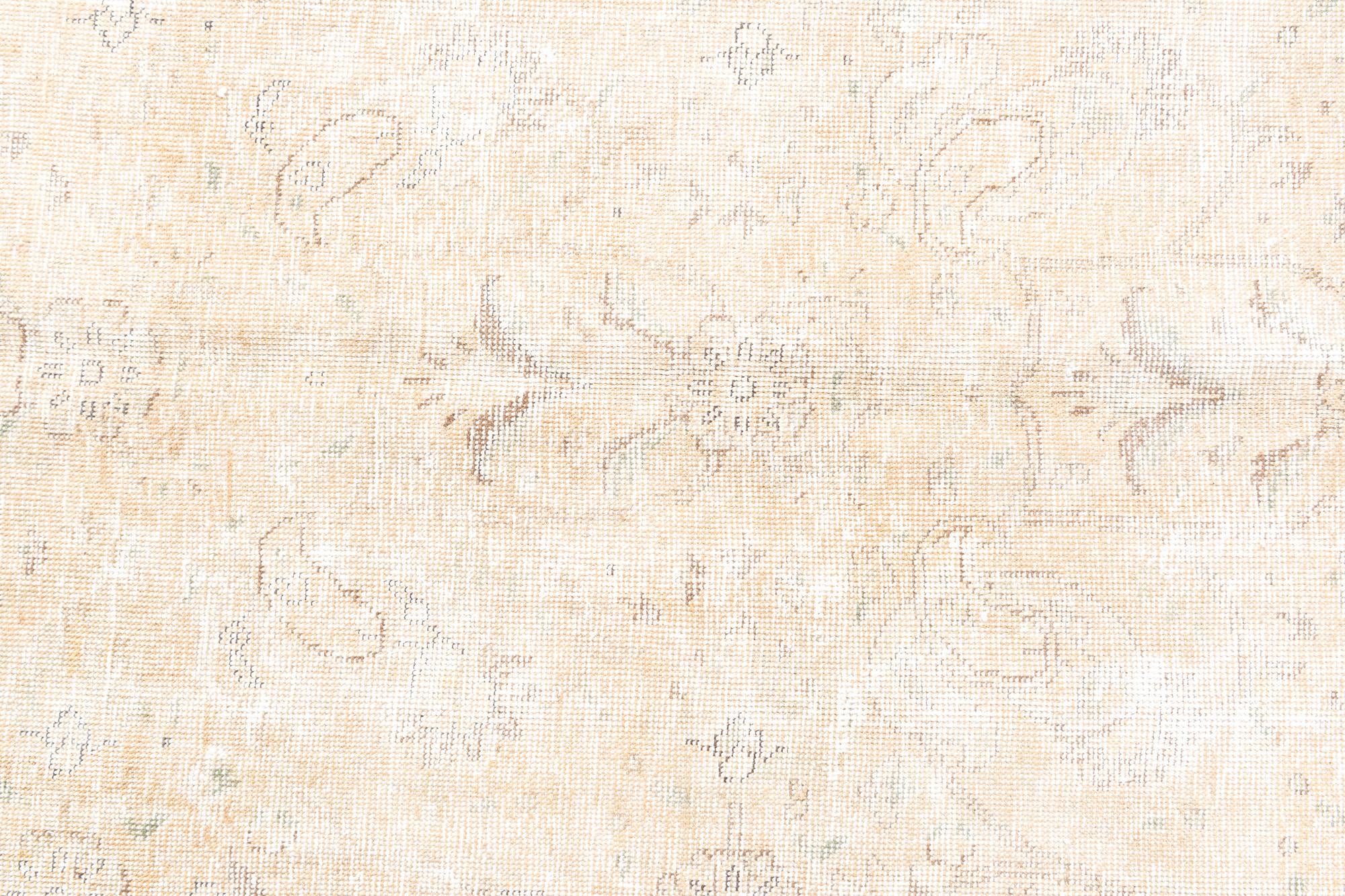 6' x 9' 7 Hand Knotted Ultra Vintage Persian Wool Rug