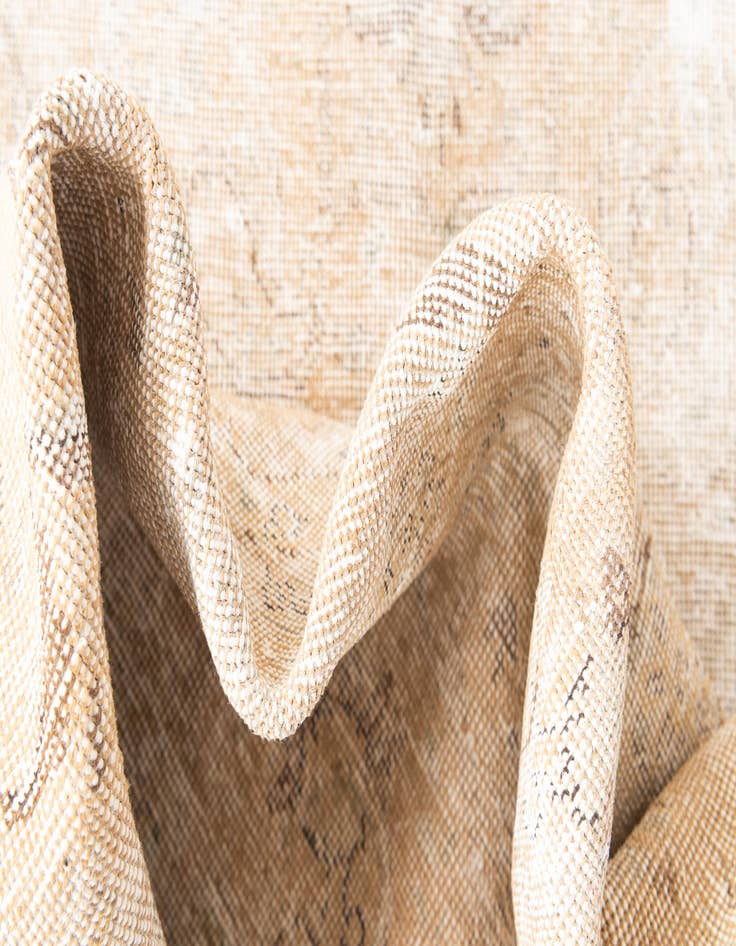 Detail image of 6' x 9' 7  Hand Knotted Ultra Vintage Persian Wool Rug