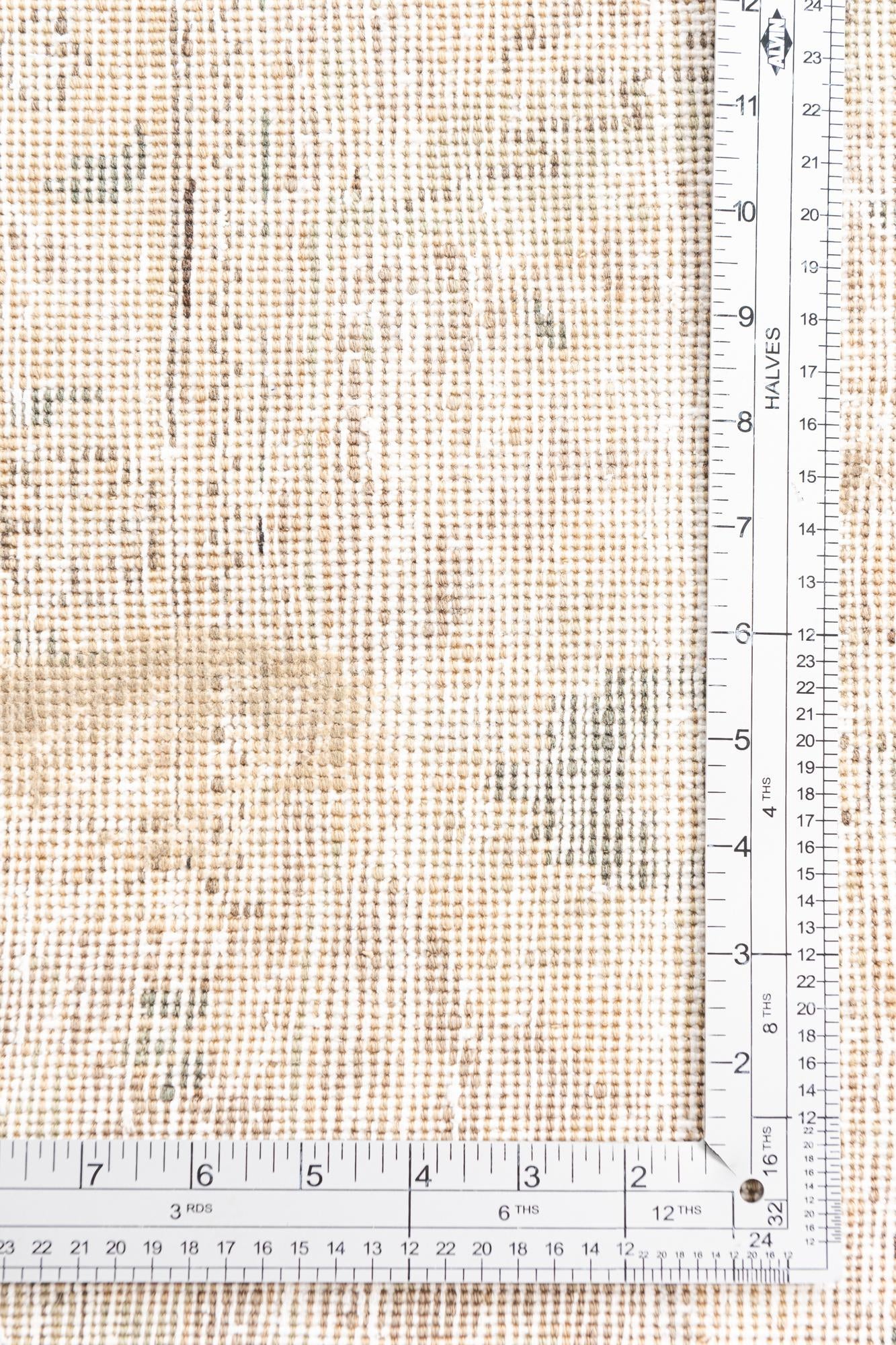 205cm x 295cm Hand Knotted Ultra Vintage Persian Wool Rug