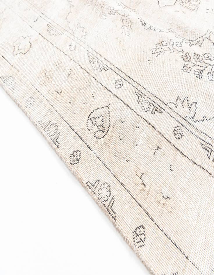 Detail image of 6' 2 x 9' 8  Hand Knotted Ultra Vintage Persian Wool Rug