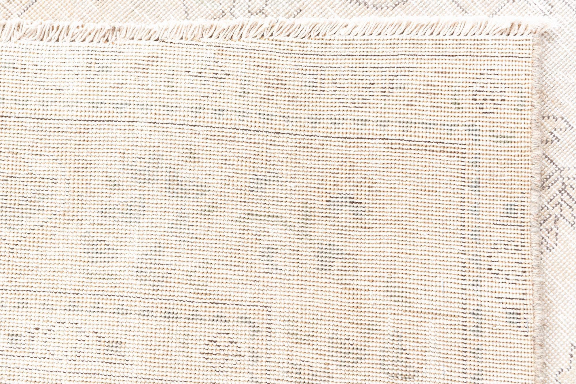 6' 2 x 9' 8 Hand Knotted Ultra Vintage Persian Wool Rug