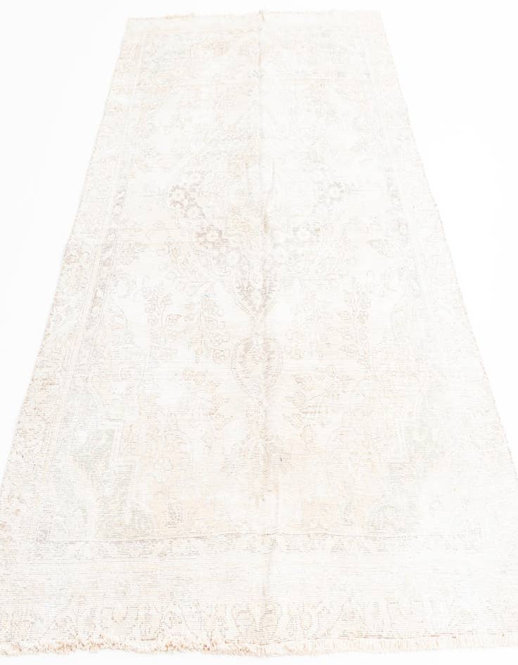 Detail image of 5' 7 x 9' 1  Hand Knotted Ultra Vintage Persian Wool Rug