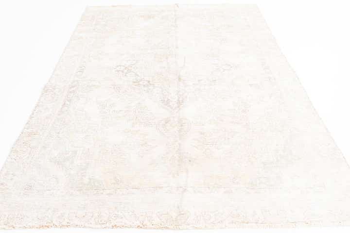 170cm x 275cm Hand Knotted Ultra Vintage Persian Wool Rug
