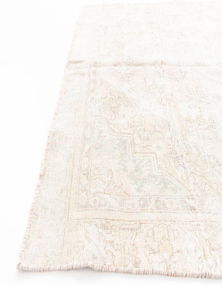 Detail image of 5' 7 x 9' 1  Hand Knotted Ultra Vintage Persian Wool Rug