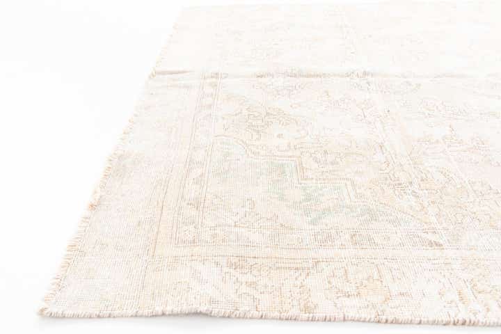 170cm x 275cm Hand Knotted Ultra Vintage Persian Wool Rug
