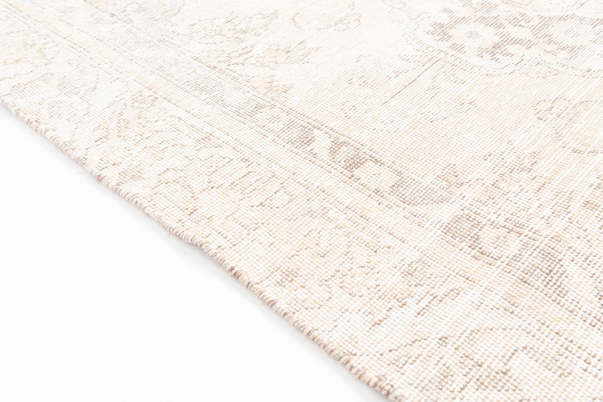 170cm x 275cm Hand Knotted Ultra Vintage Persian Wool Rug