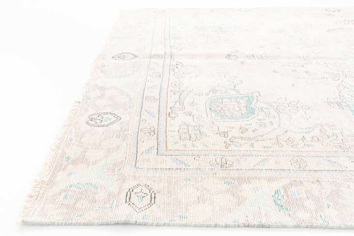 5' 9 x 9' 3 Hand Knotted Ultra Vintage Persian Wool Rug