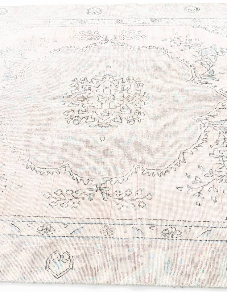Detail image of 5' 9 x 9' 3  Hand Knotted Ultra Vintage Persian Wool Rug