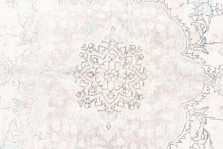 5' 9 x 9' 3 Hand Knotted Ultra Vintage Persian Wool Rug