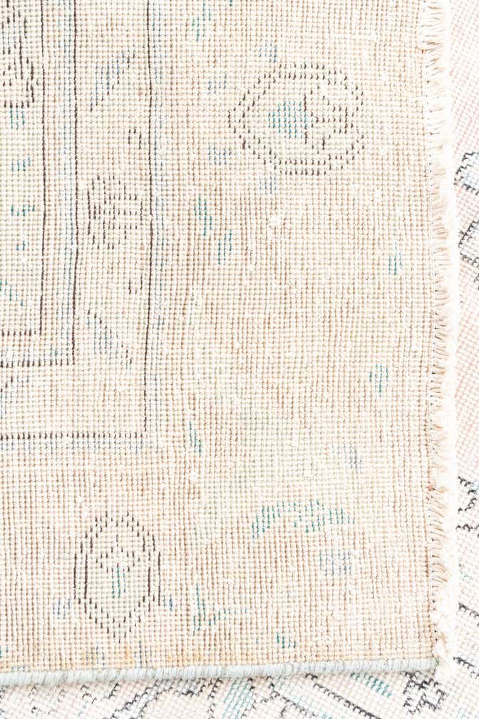 5' 9 x 9' 3 Hand Knotted Ultra Vintage Persian Wool Rug