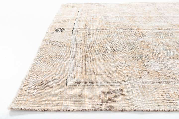 5' 7 x 8' 10 Hand Knotted Ultra Vintage Persian Wool Rug
