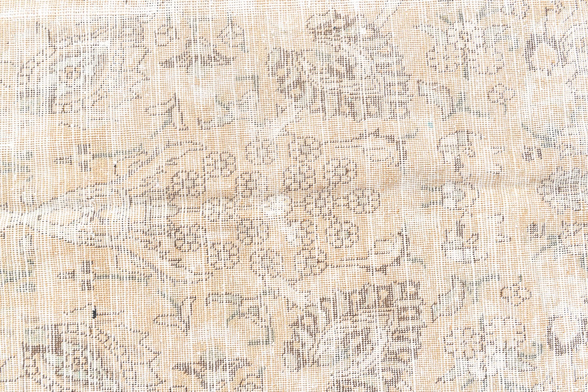 5' 7 x 8' 10 Hand Knotted Ultra Vintage Persian Wool Rug