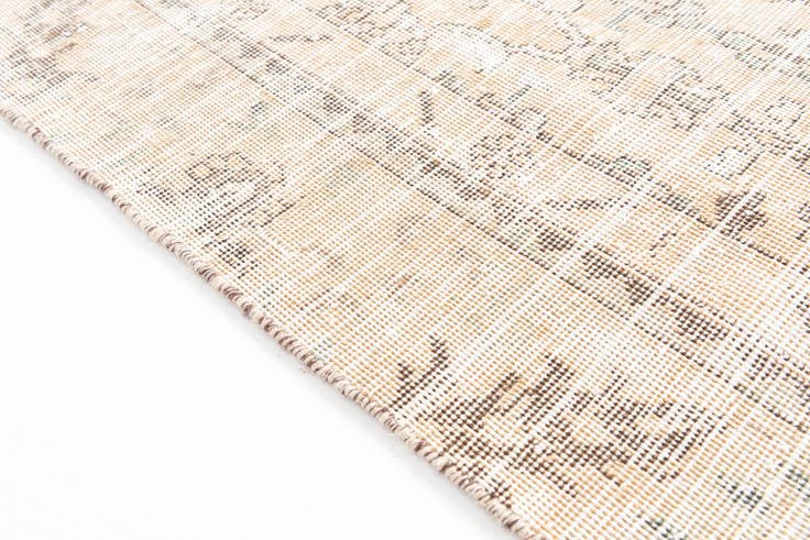 Detail image of 5' 7 x 8' 10 Hand Knotted Ultra Vintage Persian Wool Rug