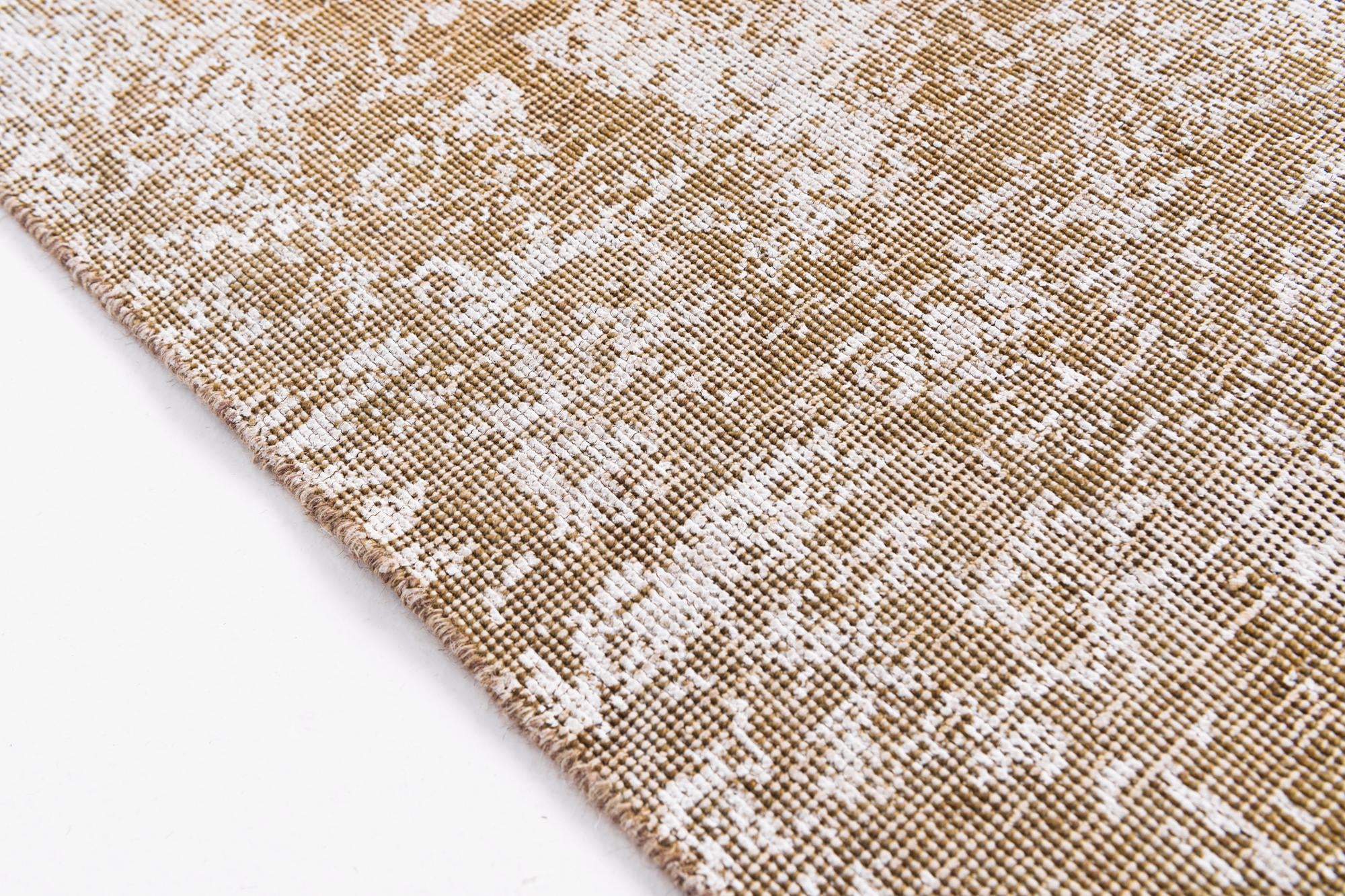 5' 9 x 9' Hand Knotted Ultra Vintage Persian Wool Rug