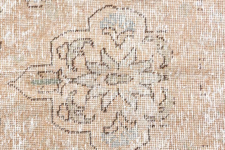 5' 7 x 9' 3 Hand Knotted Ultra Vintage Persian Wool Rug