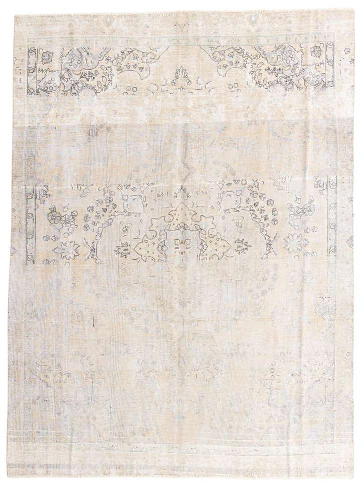 8' 2 x 11' Hand Knotted Ultra Vintage Persian Wool Rug