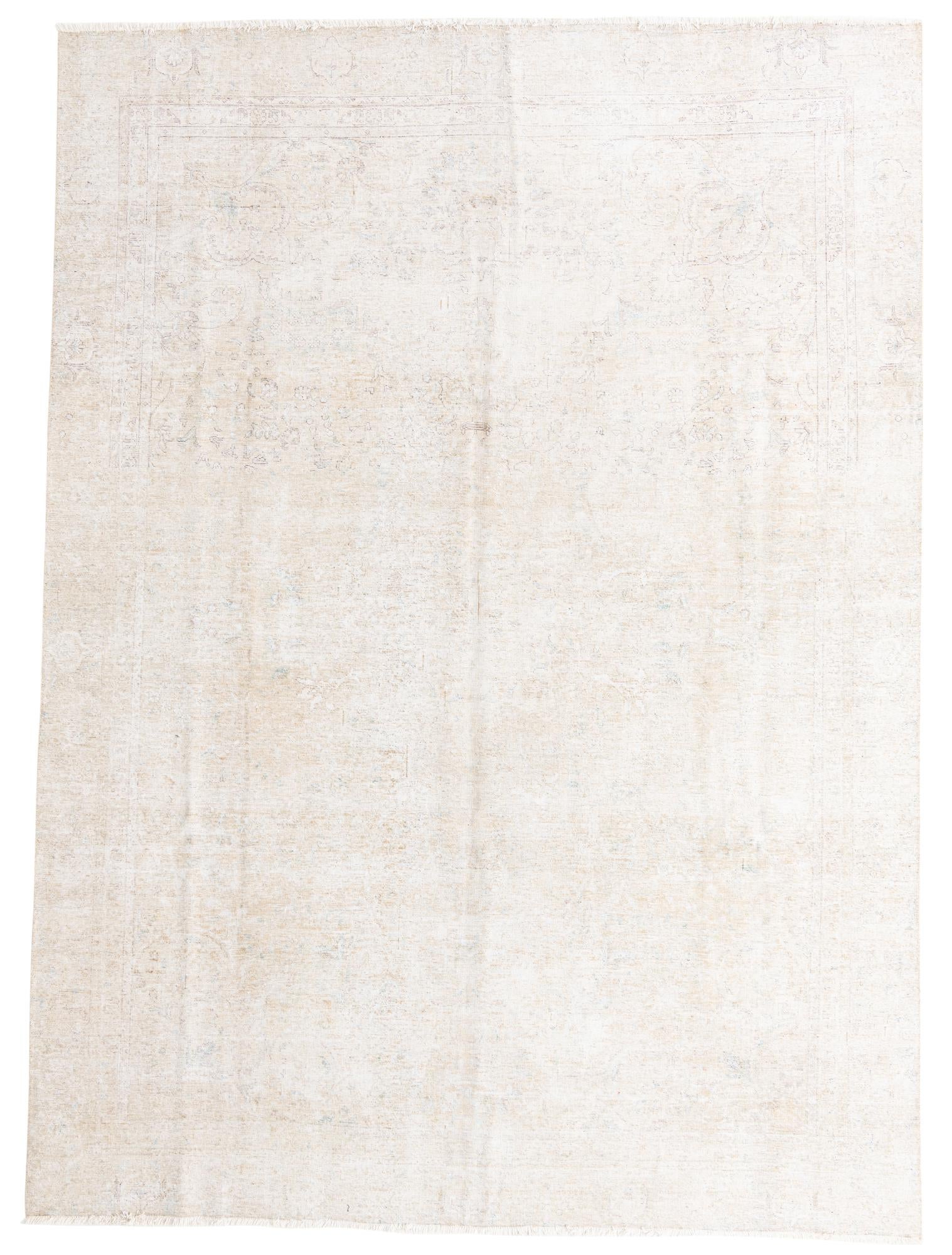 8' 9 x 12' Hand Knotted Ultra Vintage Persian Wool Rug
