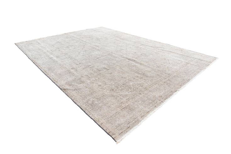 Detail image of 7' 10 x 10' 7 Hand Knotted Ultra Vintage Persian Wool Rug