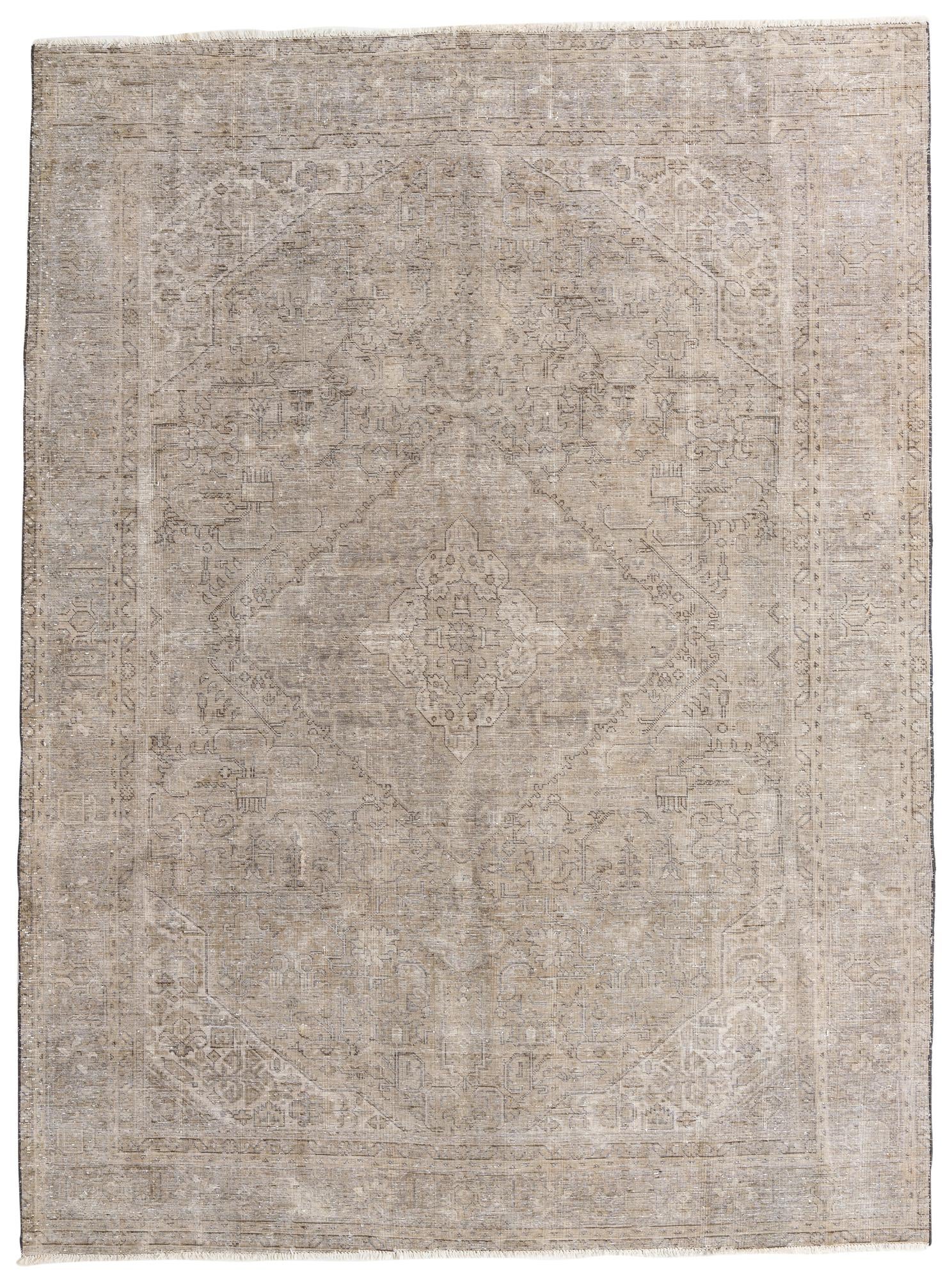 7' 10 x 10' 7 Hand Knotted Ultra Vintage Persian Wool Rug