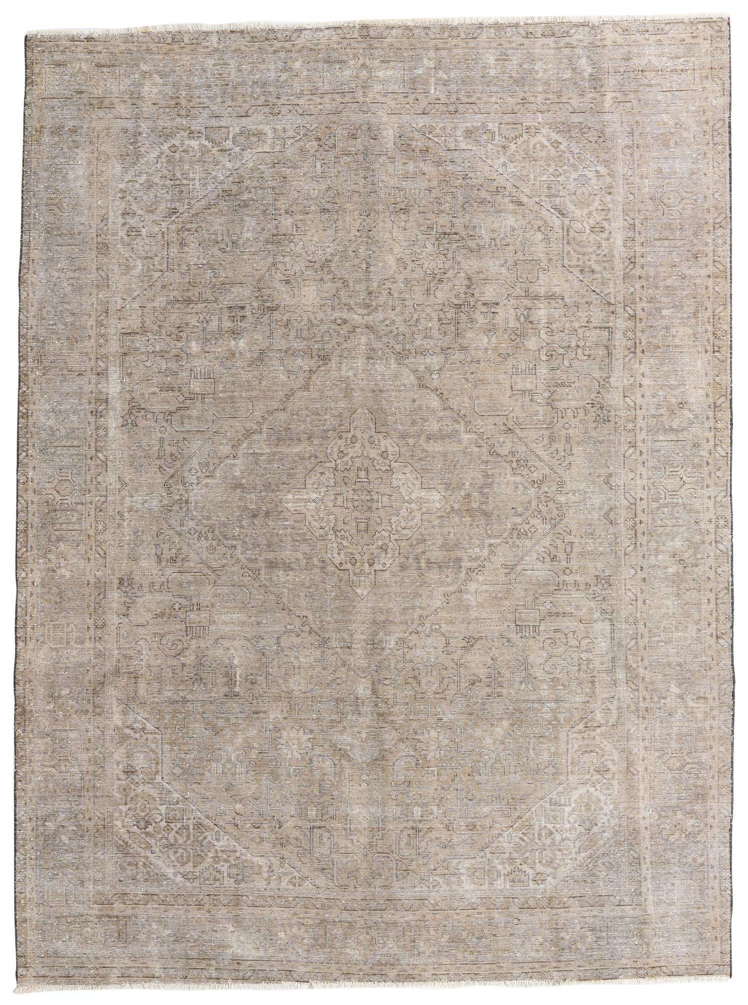 7' 10 x 10' 7 Hand Knotted Ultra Vintage Persian Wool Rug