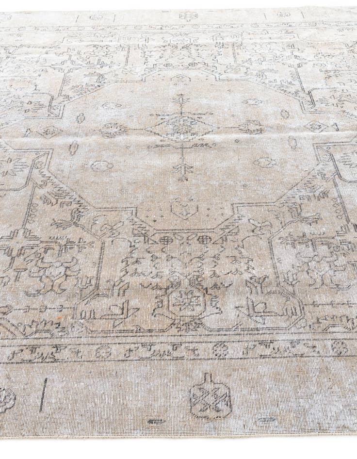 Detail image of 8' 4 x 12' 2  Hand Knotted Ultra Vintage Persian Wool Rug