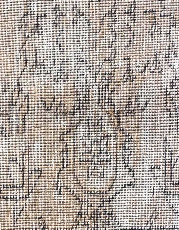 Detail image of 8' 4 x 12' 2  Hand Knotted Ultra Vintage Persian Wool Rug