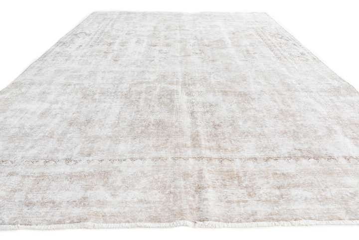 9' 4 x 12' 10 Hand Knotted Ultra Vintage Persian Wool Rug