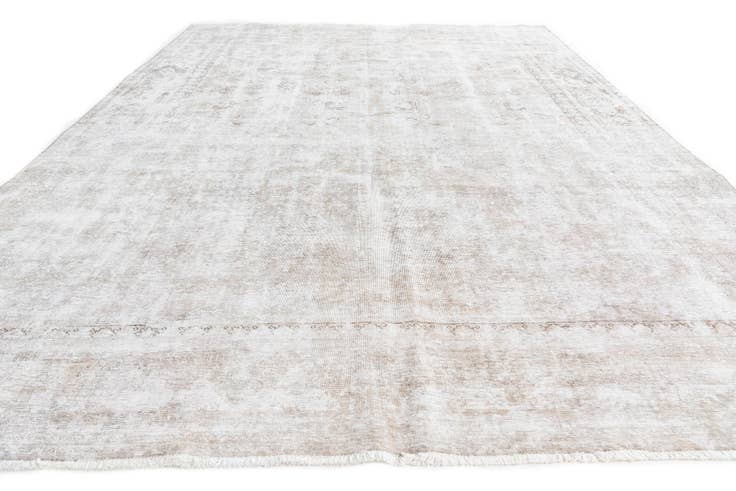 Detail image of 9' 4 x 12' 10 Hand Knotted Ultra Vintage Persian Wool Rug