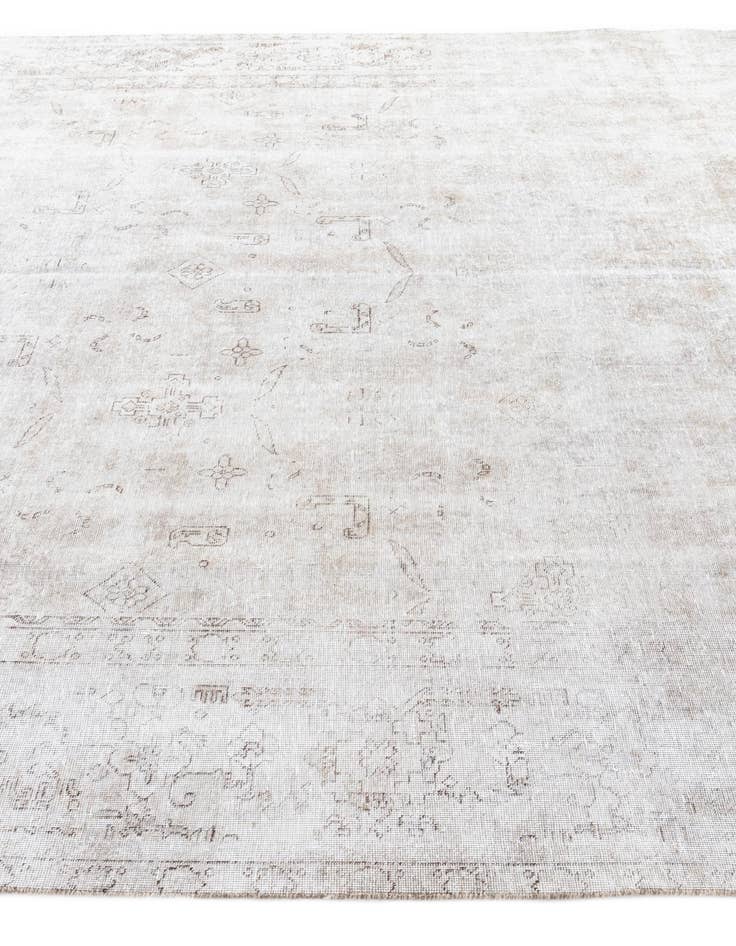 Detail image of 9' 4 x 12' 10  Hand Knotted Ultra Vintage Persian Wool Rug