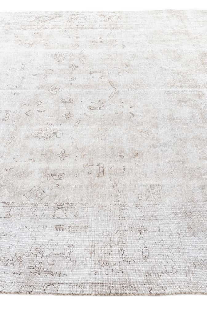 9' 4 x 12' 10 Hand Knotted Ultra Vintage Persian Wool Rug