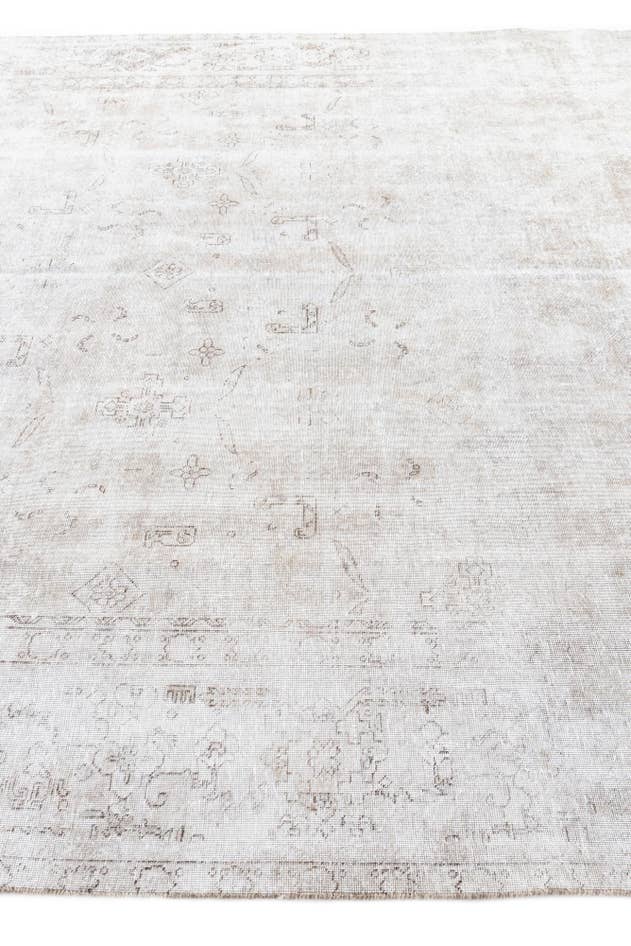 Detail image of 9' 4 x 12' 10 Hand Knotted Ultra Vintage Persian Wool Rug