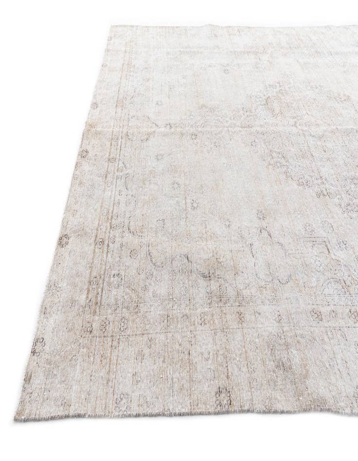 Detail image of 9' x 11' 5  Hand Knotted Ultra Vintage Persian Wool Rug