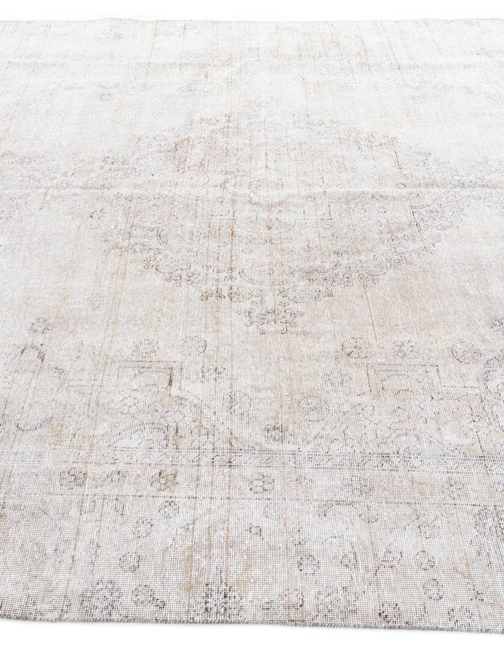 Detail image of 9' x 11' 5  Hand Knotted Ultra Vintage Persian Wool Rug