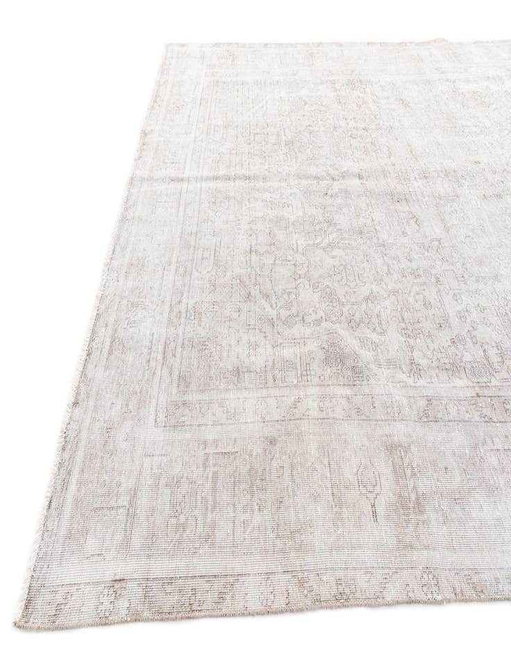 Detail image of 9' x 12' 8  Hand Knotted Ultra Vintage Persian Wool Rug