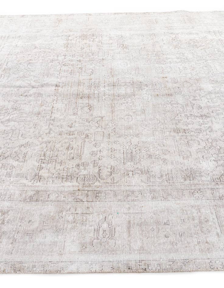 Detail image of 9' x 12' 8  Hand Knotted Ultra Vintage Persian Wool Rug