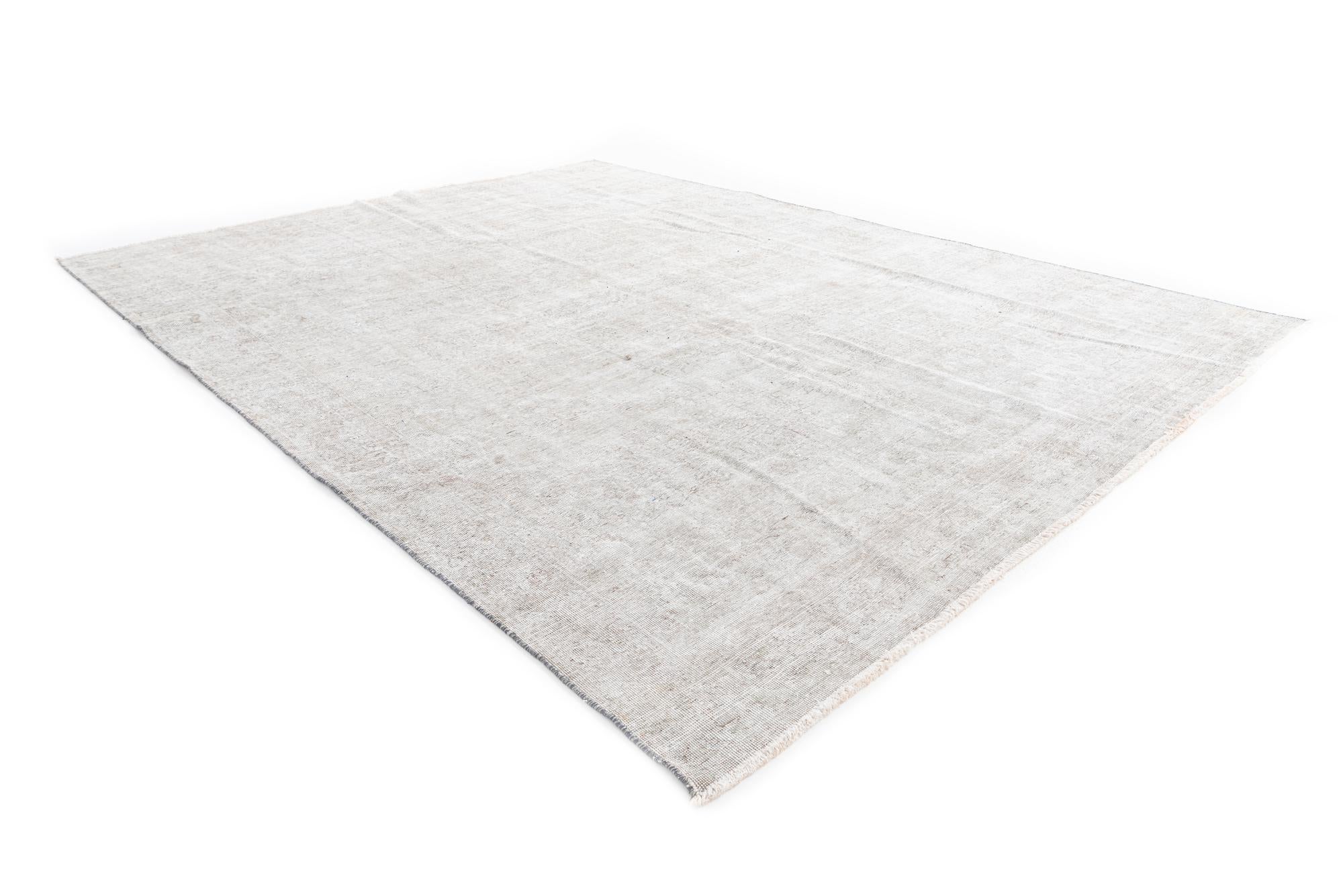 9' 3 x 12' Hand Knotted Ultra Vintage Persian Wool Rug
