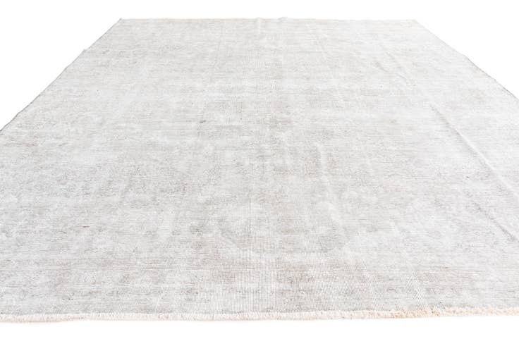 Detail image of 9' 3 x 12' Hand Knotted Ultra Vintage Persian Wool Rug
