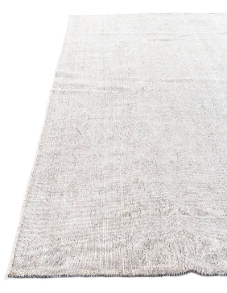 Detail image of 9' 3 x 12'  Hand Knotted Ultra Vintage Persian Wool Rug